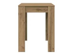 Mesa de comedor de roble artesanal 120x60x76 cm madera de ingeniería