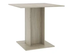 Mesa de comedor de roble Sonoma 80x80x75 cm Madera de ingeniería