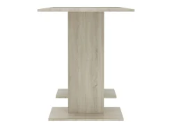 Mesa de comedor de roble Sonoma 110 x 60 x 75 cm Aglomerado