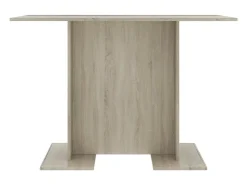 Mesa de comedor de roble Sonoma 110 x 60 x 75 cm Aglomerado