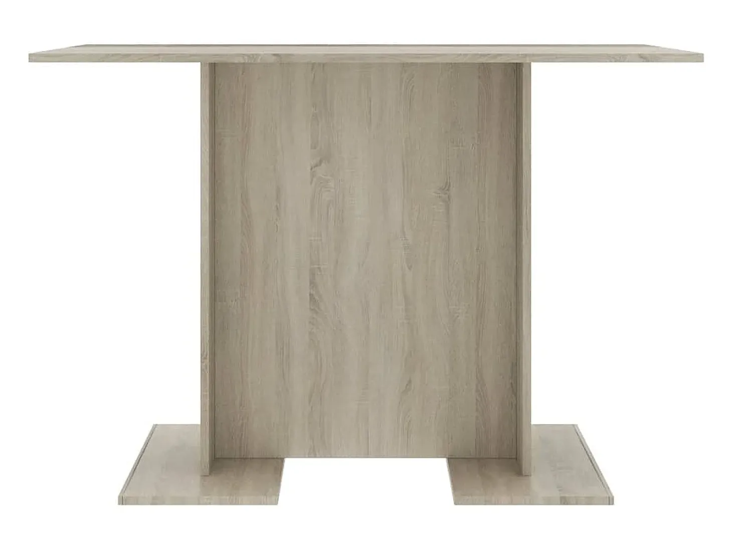 Mesa de comedor de roble Sonoma 110 x 60 x 75 cm Aglomerado