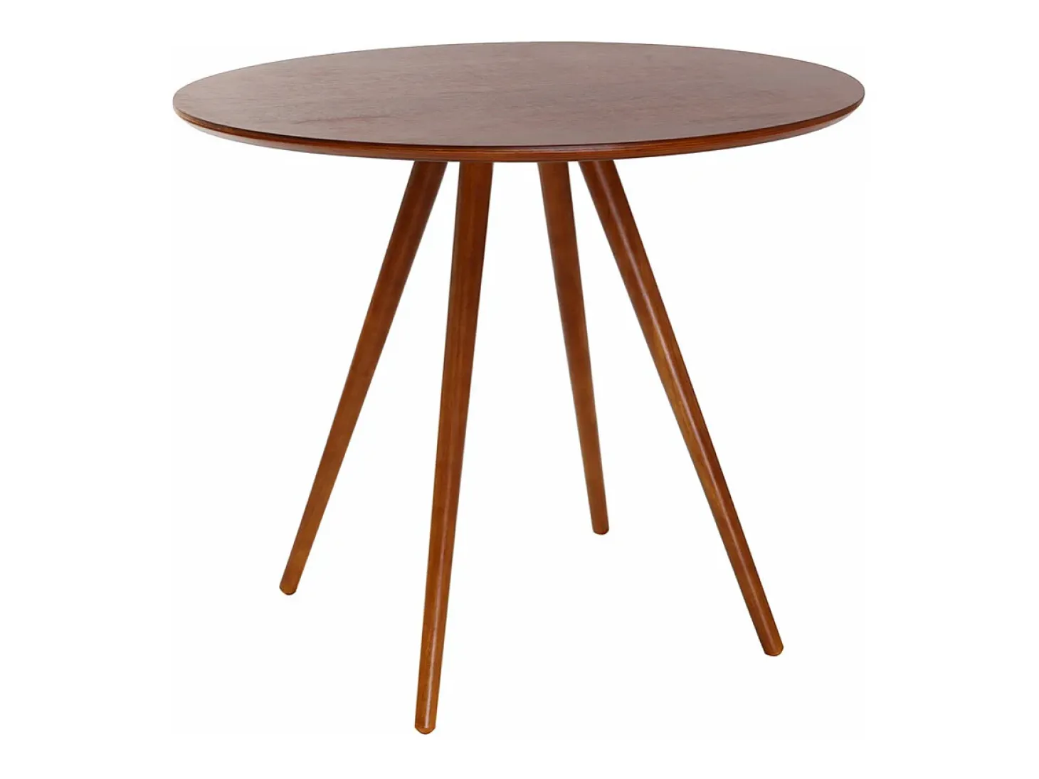 Mesa de comedor diseño redondo nogal D90 ARTIK