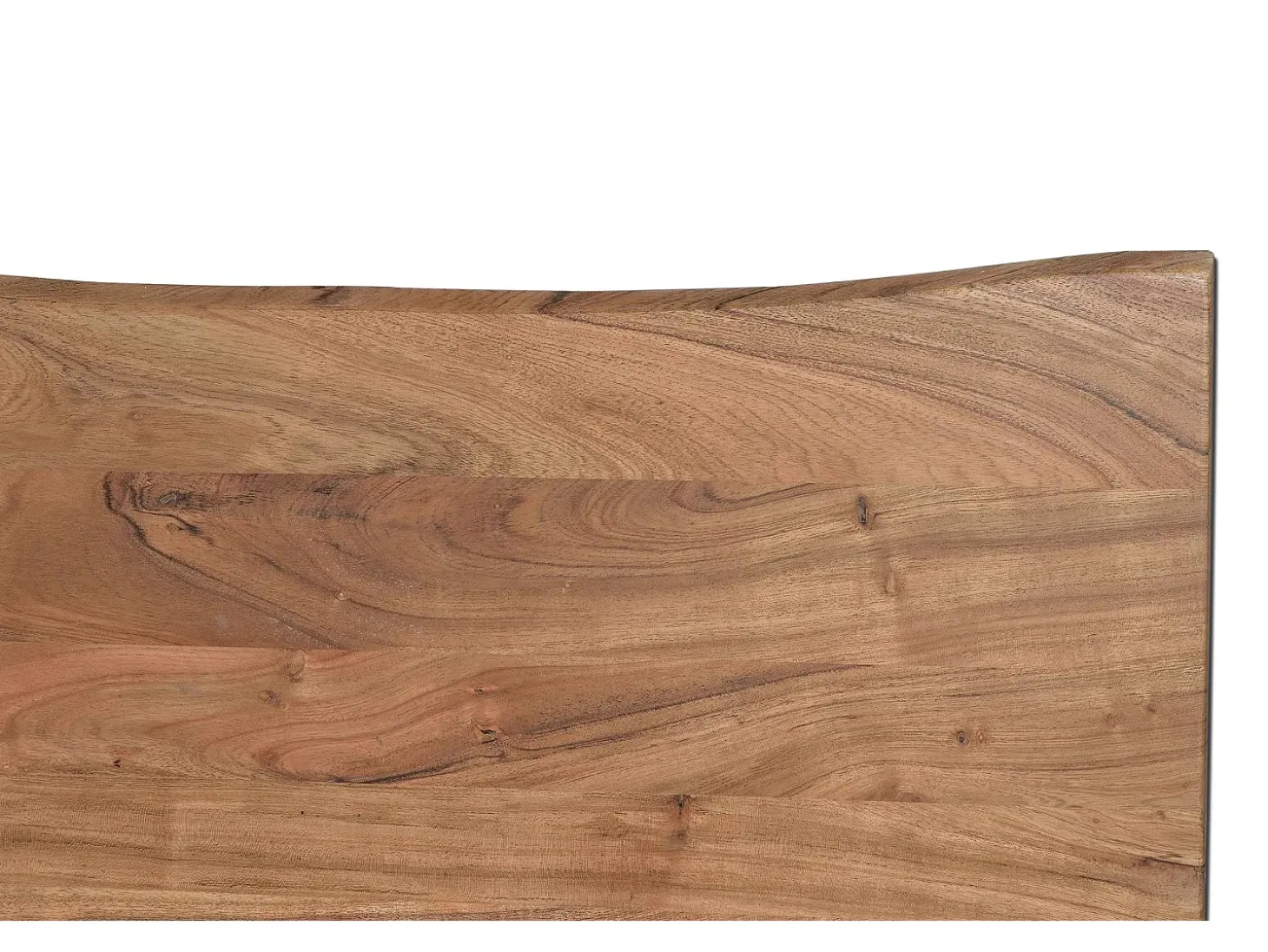 Mesa de comedor en madera acacia natural 6 plazas