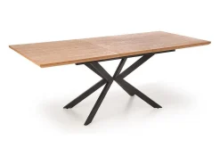 Mesa de comedor extensible EXTEND con pata central metálica