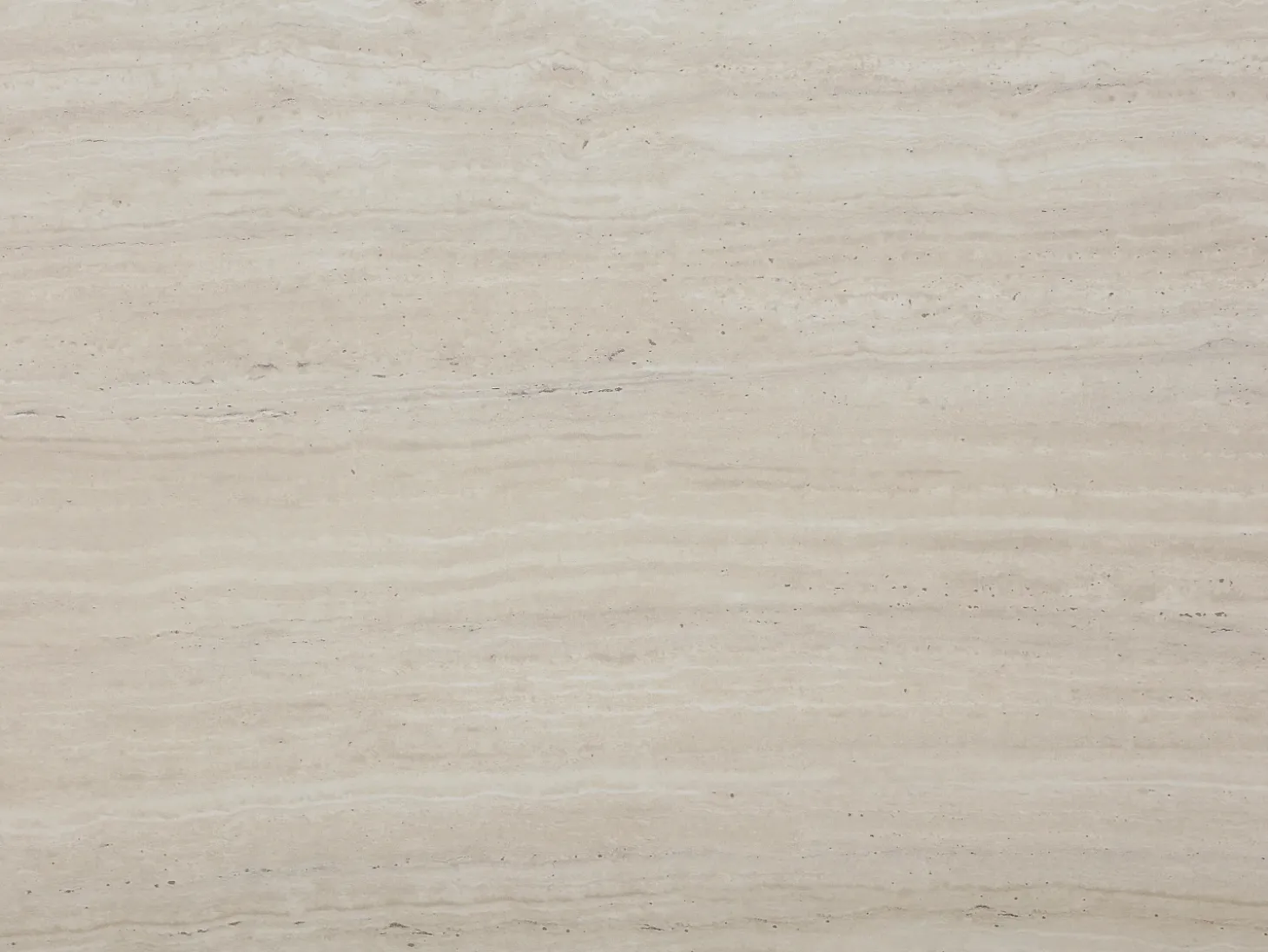 Mesa de comedor extensible para 6 a +12 personas en MDF - Efecto travertino beige - CLOEVA