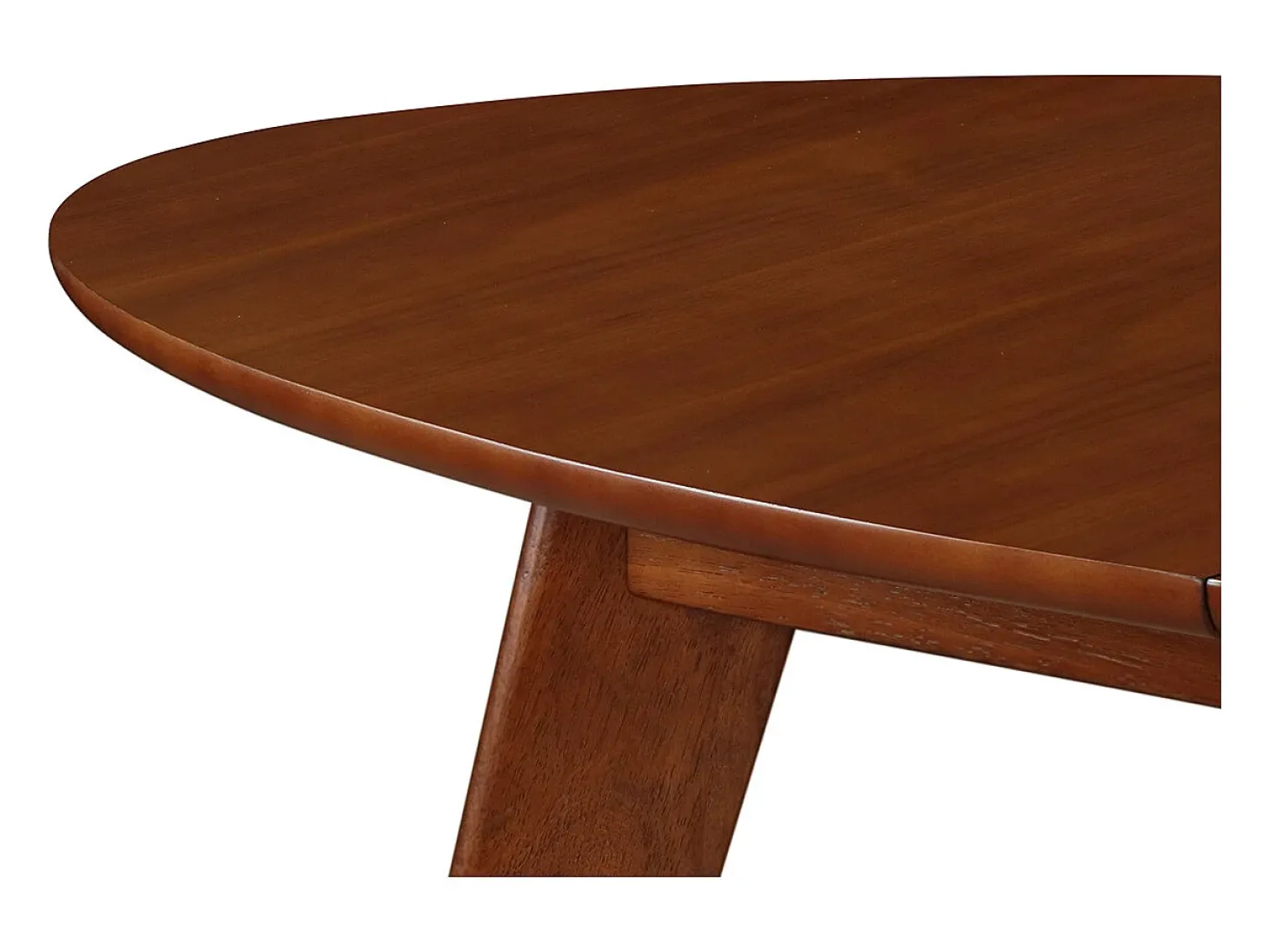 Mesa de comedor extensible diseño nogal L150-200 MARIK