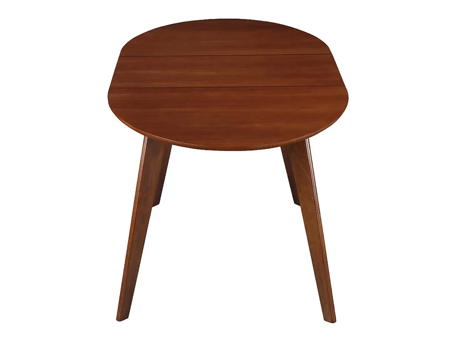 Mesa de comedor extensible diseño nogal L150-200 MARIK
