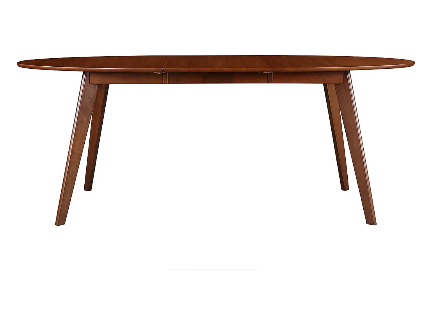 Mesa de comedor extensible diseño nogal L150-200 MARIK