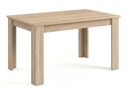 Mesa de comedor extensible en roble canadian 140-190x90 cm Sira Roble Canadian