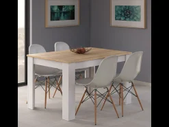 Mesa de comedor extensible Practico