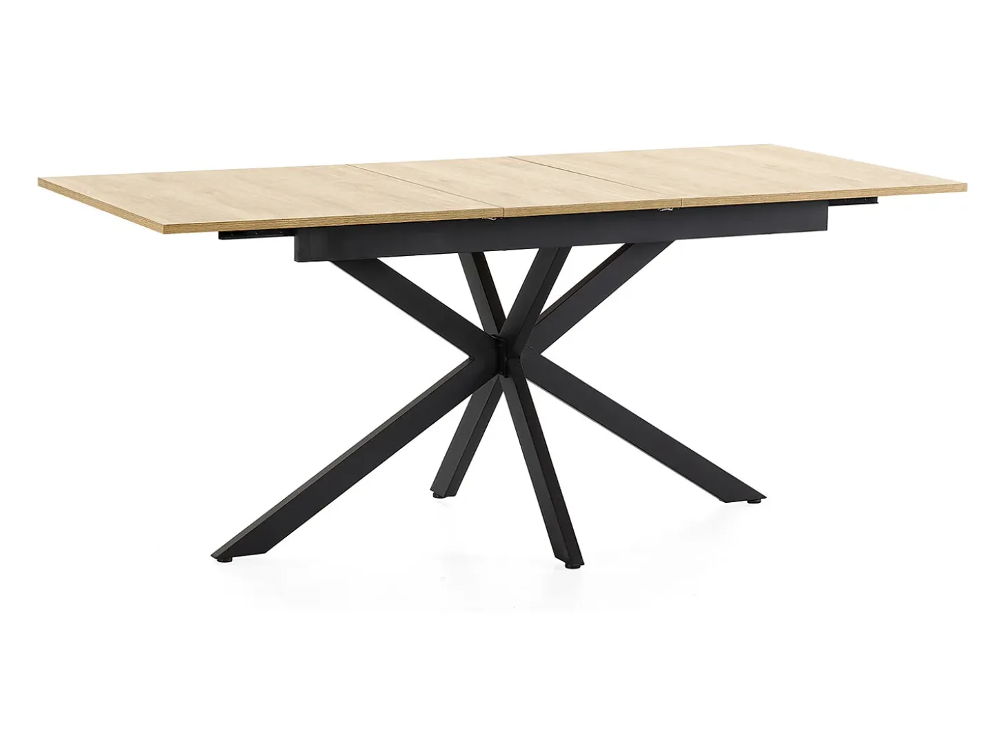 Mesa de Comedor Extensible Prato Color Roble, 140-180 cm