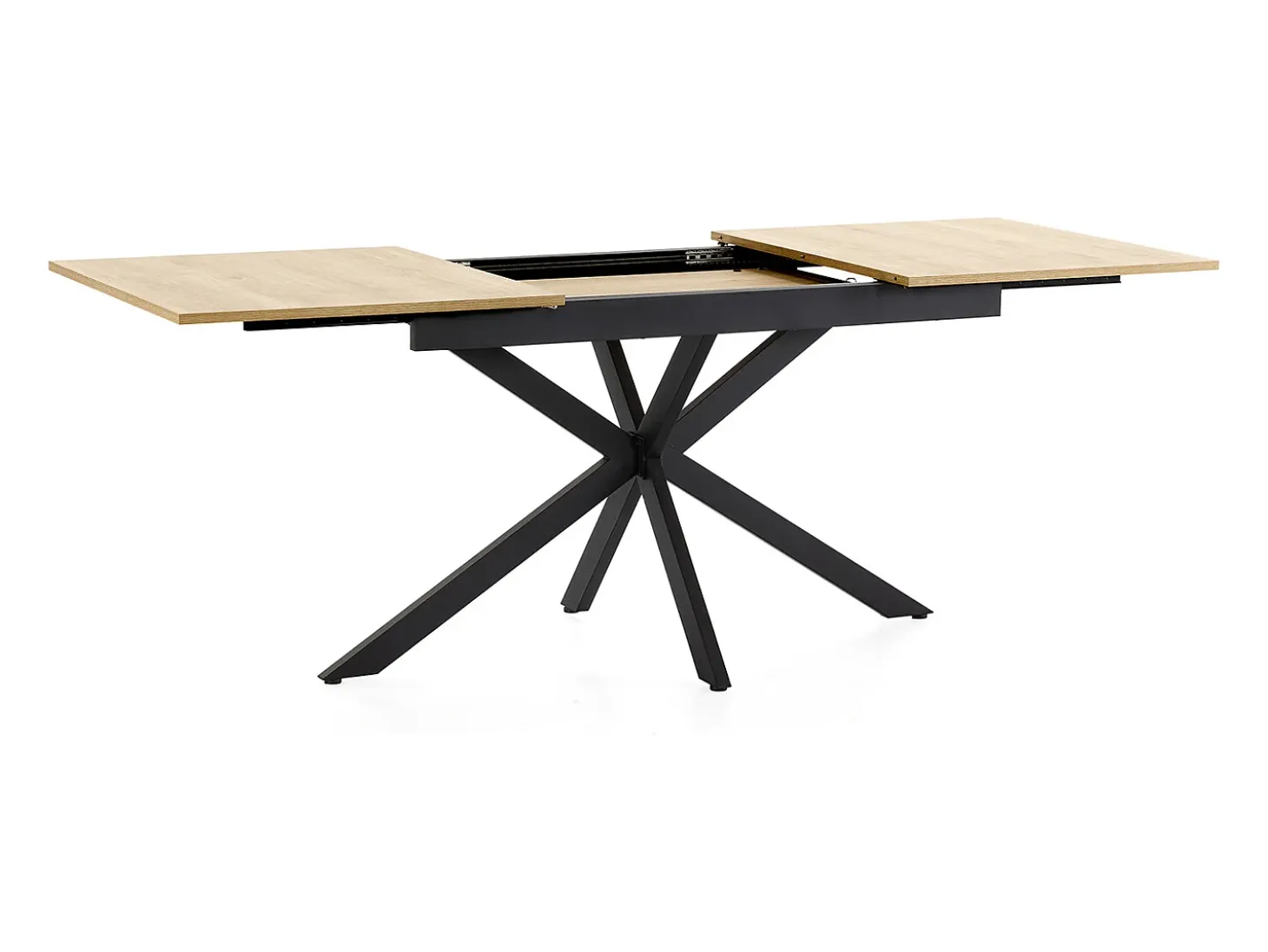 Mesa de Comedor Extensible Prato Color Roble, 140-180 cm