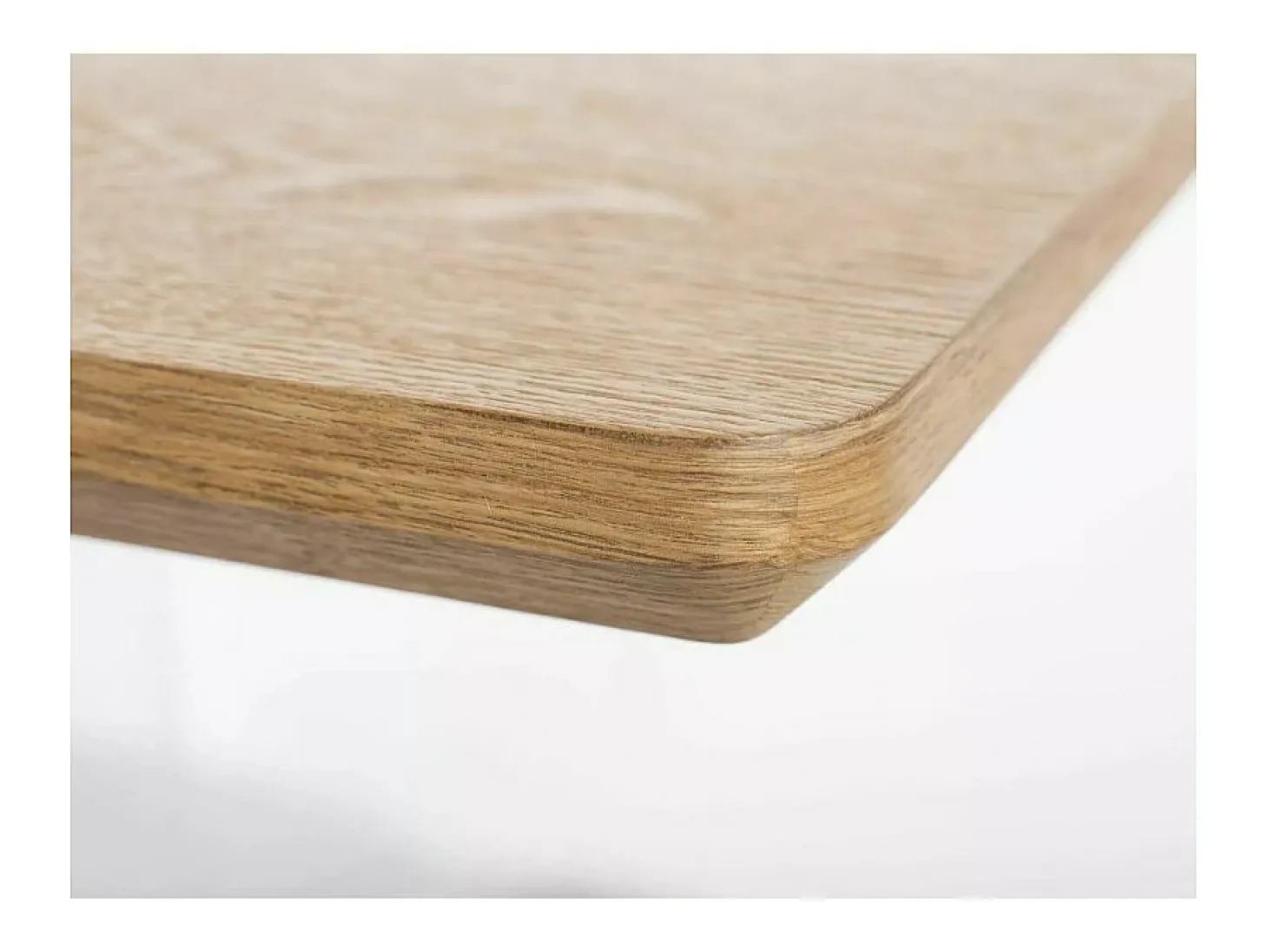Mesa de comedor extensible 160-200 cm aspecto roble Tommy