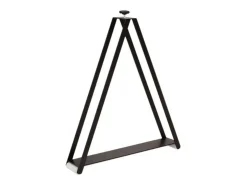 Mesa de comedor extensible de madera Ribo-Color Marrón-Base y soporte con ruedas-Alargaderas -Ancho extensible