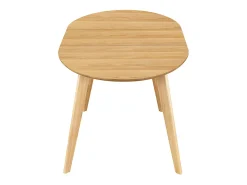Mesa de comedor extensible diseño roble L150-200 MARIK