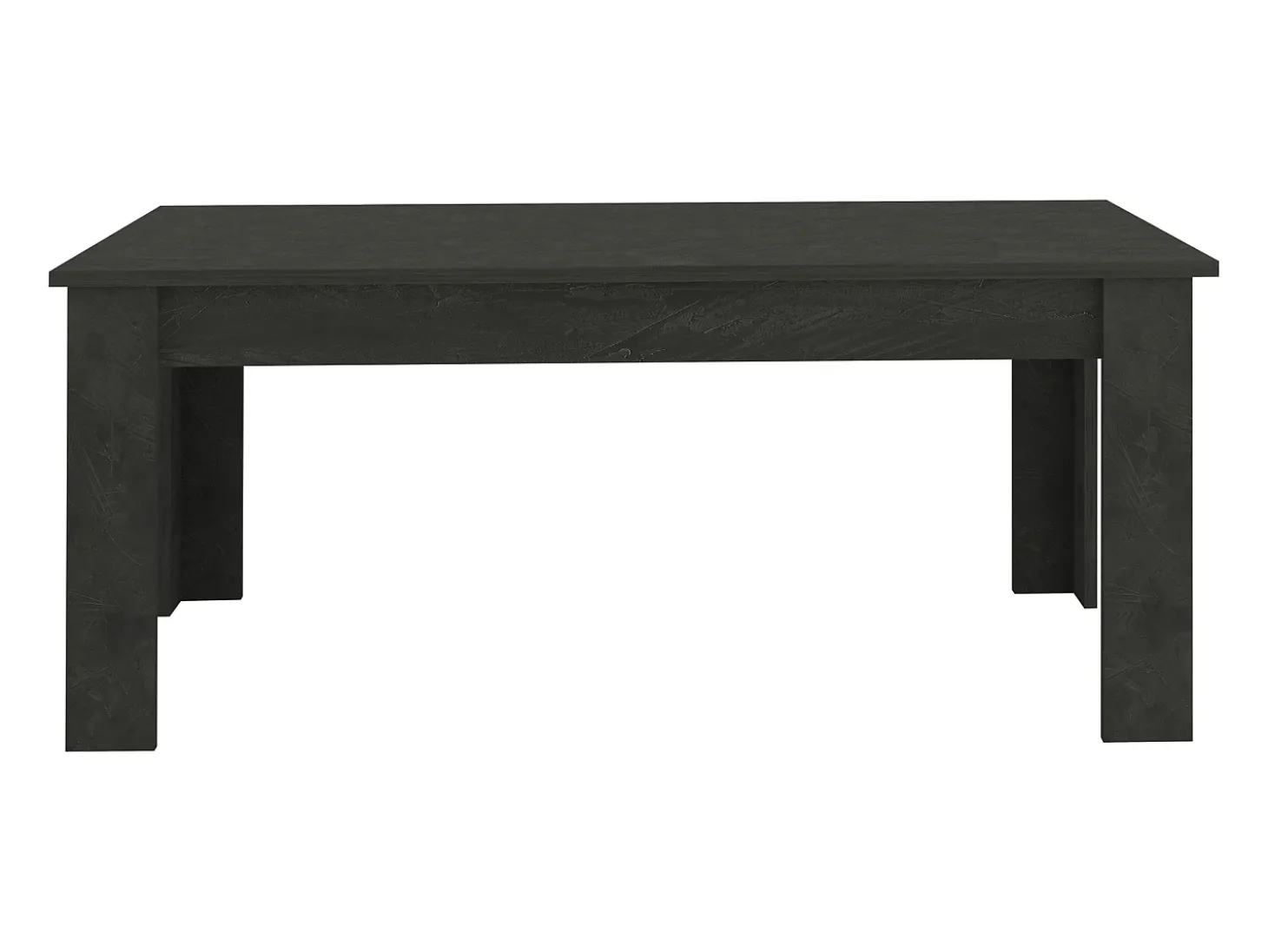 Mesa de comedor extensible con diseño moderno 160-210x90cm Jesi Ardesia