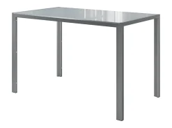 Mesa de comedor gris 120x70x75 grand
