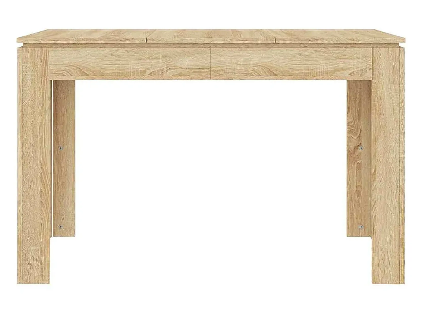 Mesa de comedor madera contrachapada roble Sonoma 120x60x76cm