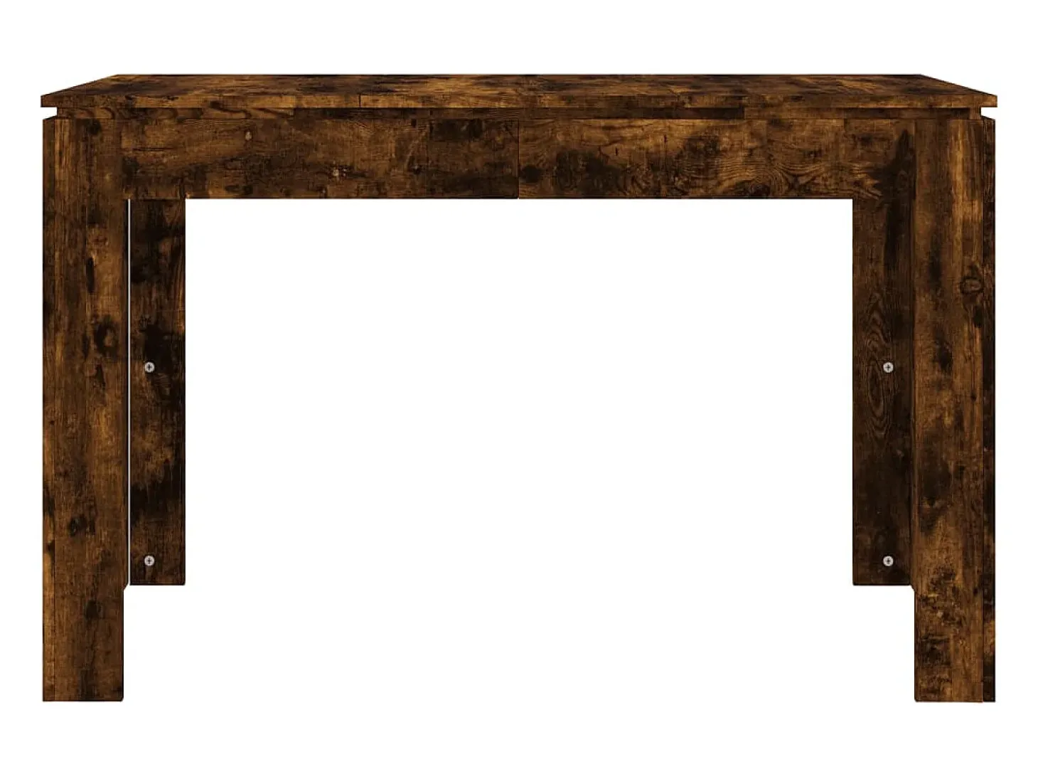 Mesa de comedor madera contrachapada roble ahumado 120x60x76 cm