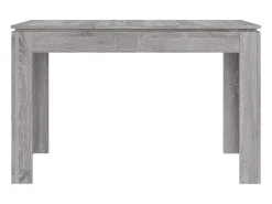 Mesa de comedor madera de ingeniería Sonoma gris 120x60x76 cm ES214294