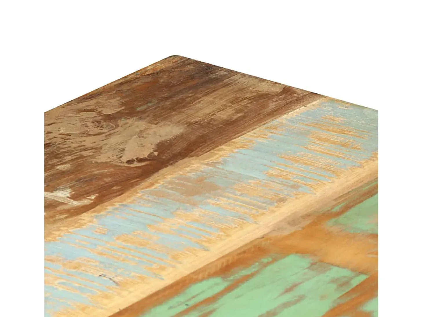 Mesa de comedor madera maciza reciclada 120x60x76 cm