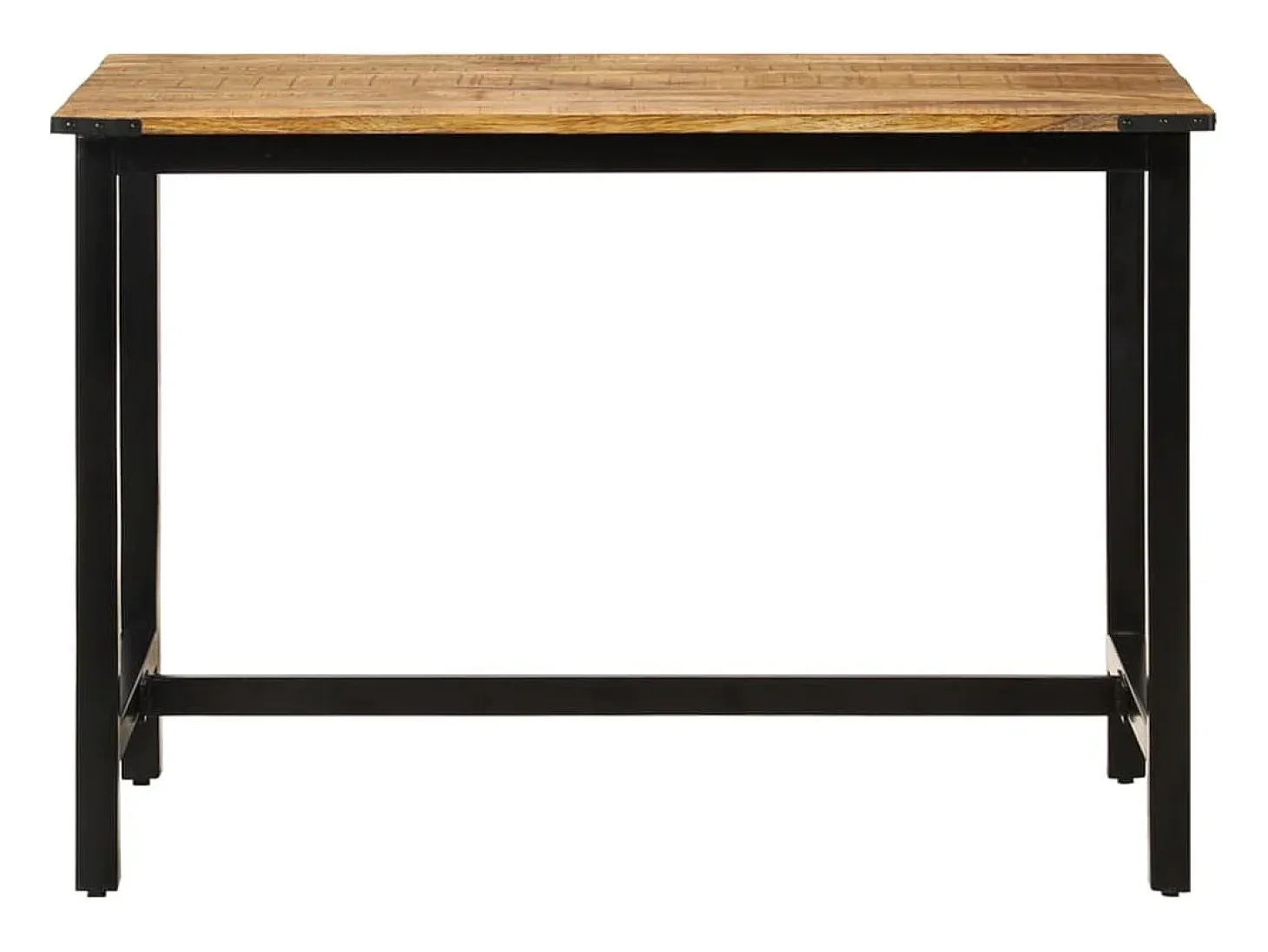 Mesa de comedor madera maciza de mango 110x60x76 cm