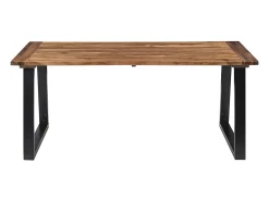 Mesa de comedor madera maciza de acacia 180x90 cm