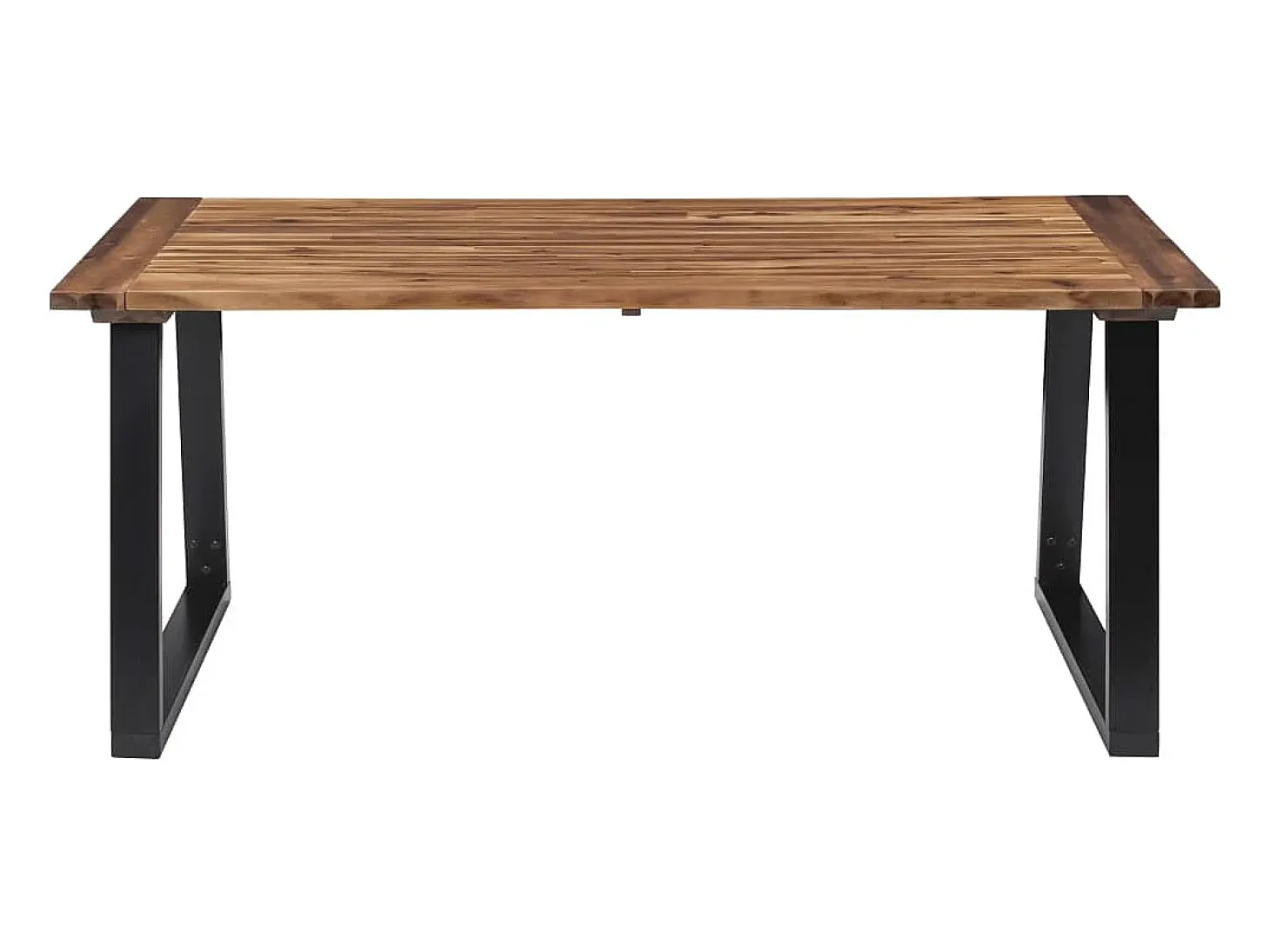 Mesa de comedor madera maciza de acacia 180x90 cm