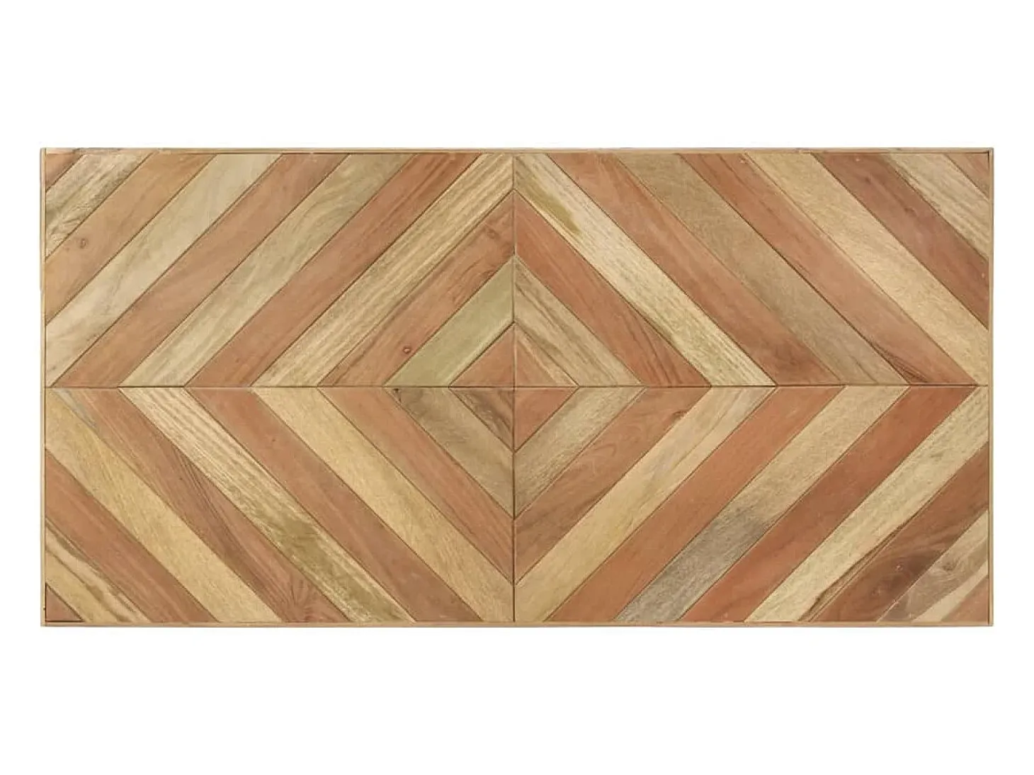 Mesa de comedor madera maciza de acacia y mango 120x60x76 cm
