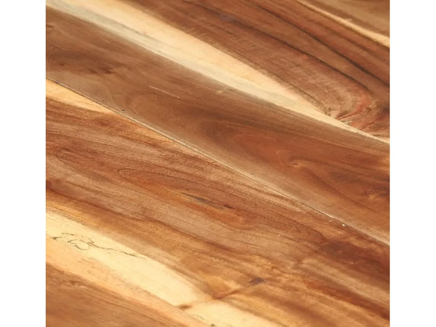 Mesa de comedor madera maciza con acabado miel 200x100x75 cm