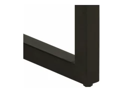 Mesa de comedor madera maciza de mango 110x50x76 cm