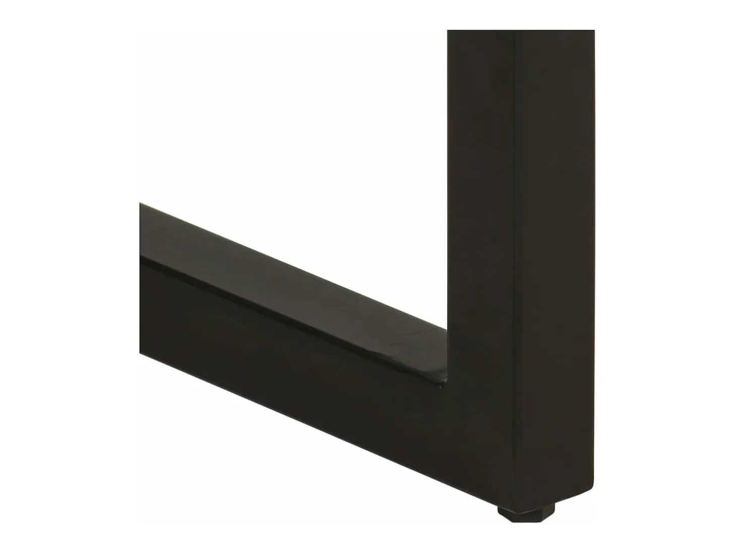 Mesa de comedor madera maciza de mango 110x50x76 cm