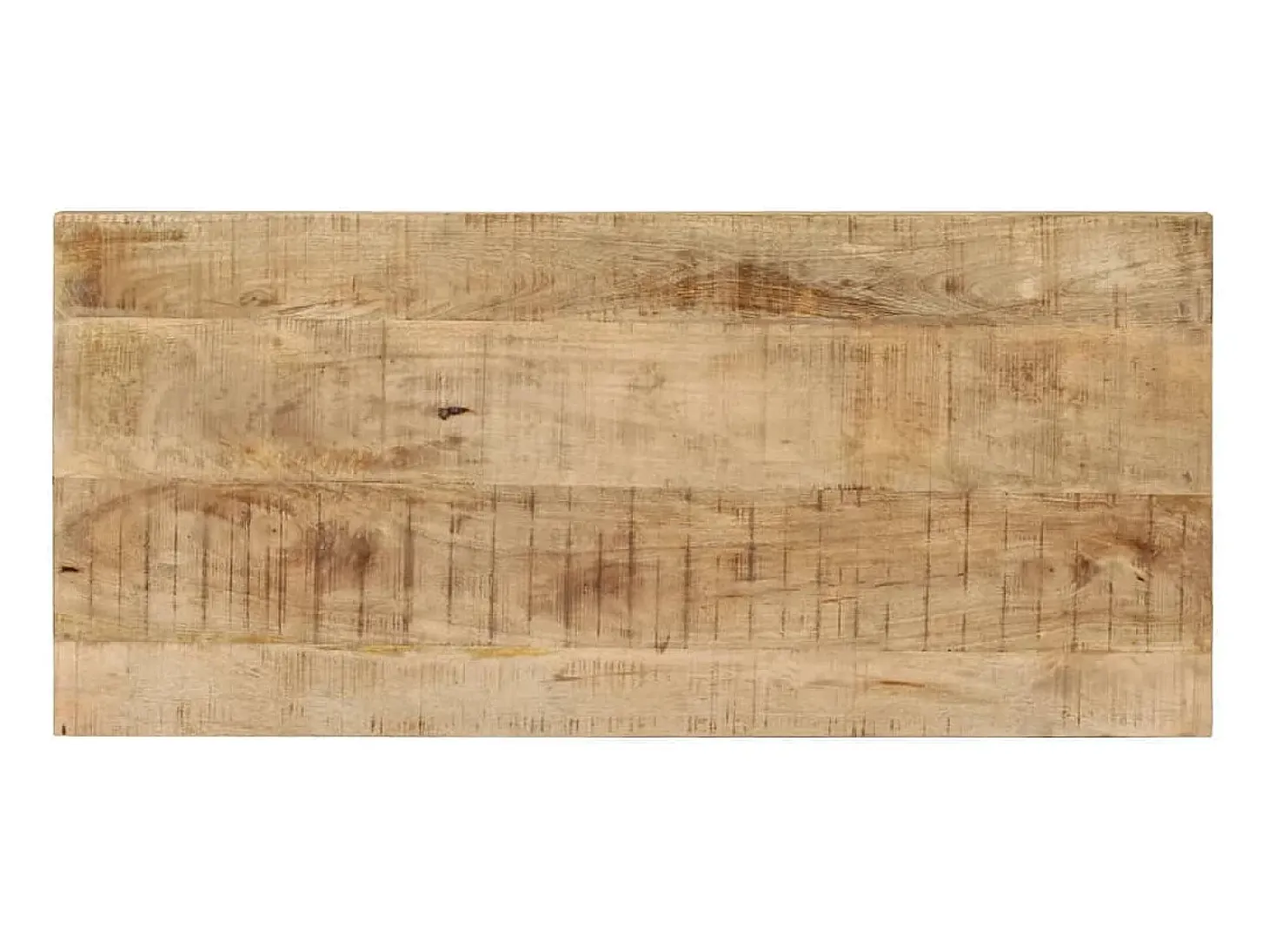 Mesa de comedor madera maciza de mango 110x50x76 cm