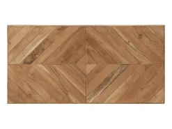 Mesa de comedor madera maciza de acacia y mango 120x60x76 cm ES751085