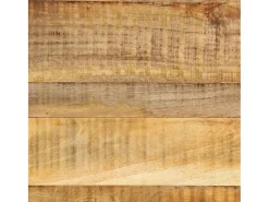 Mesa de comedor madera maciza de mango 120x60x76 cm
