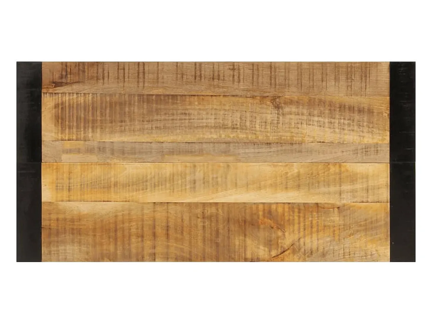 Mesa de comedor madera maciza de mango 120x60x76 cm