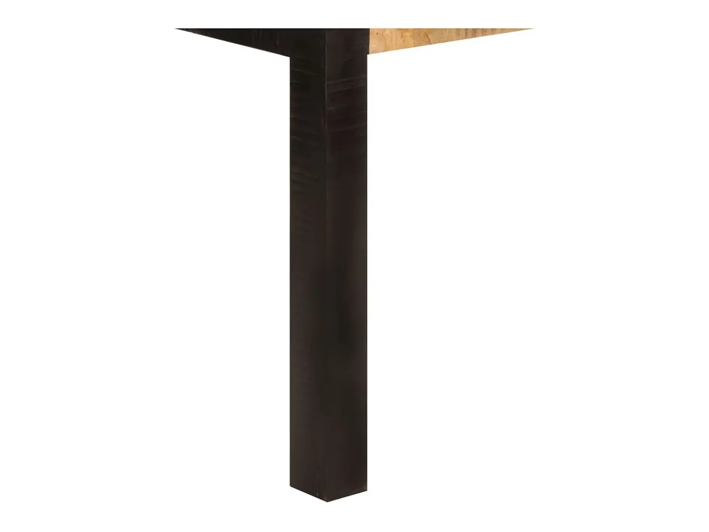 Mesa de comedor madera maciza de mango 120x60x76 cm