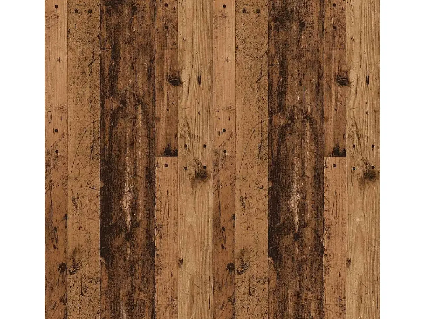 Mesa de comedor madera vieja 120x60x76 cm madera contrachapada