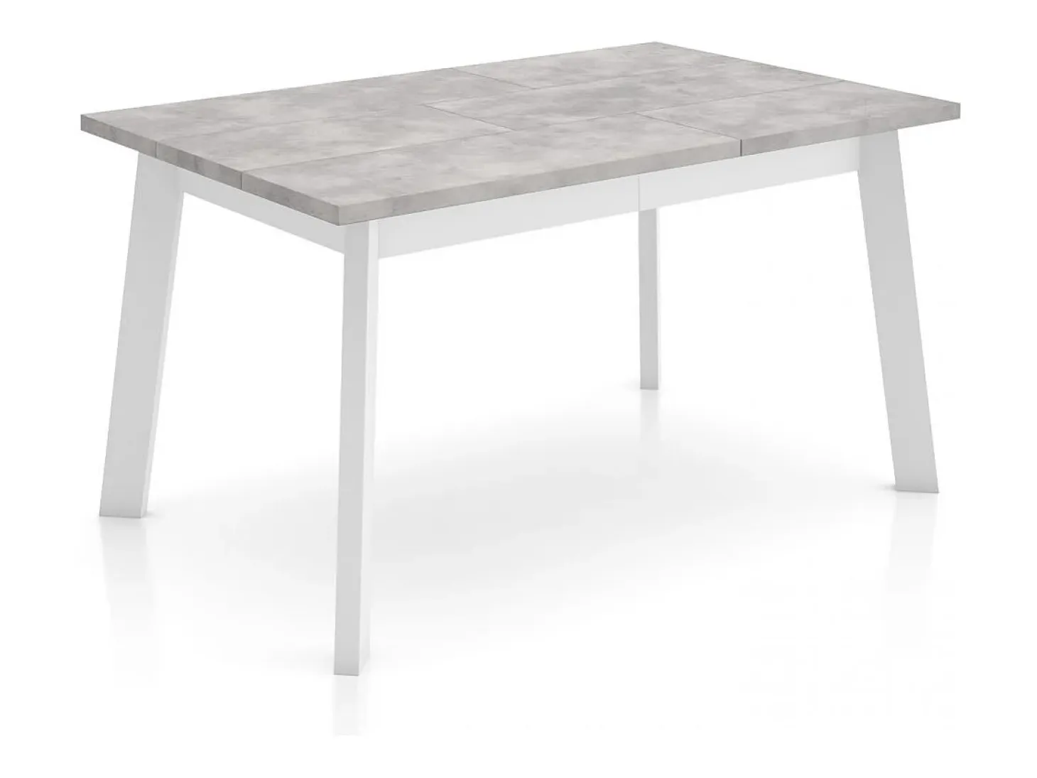 Mesa de comedor Naira 140 Cemento Blanco
