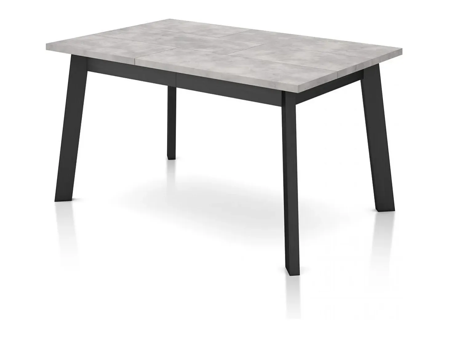 Mesa de comedor Naira 140 Cemento Negro