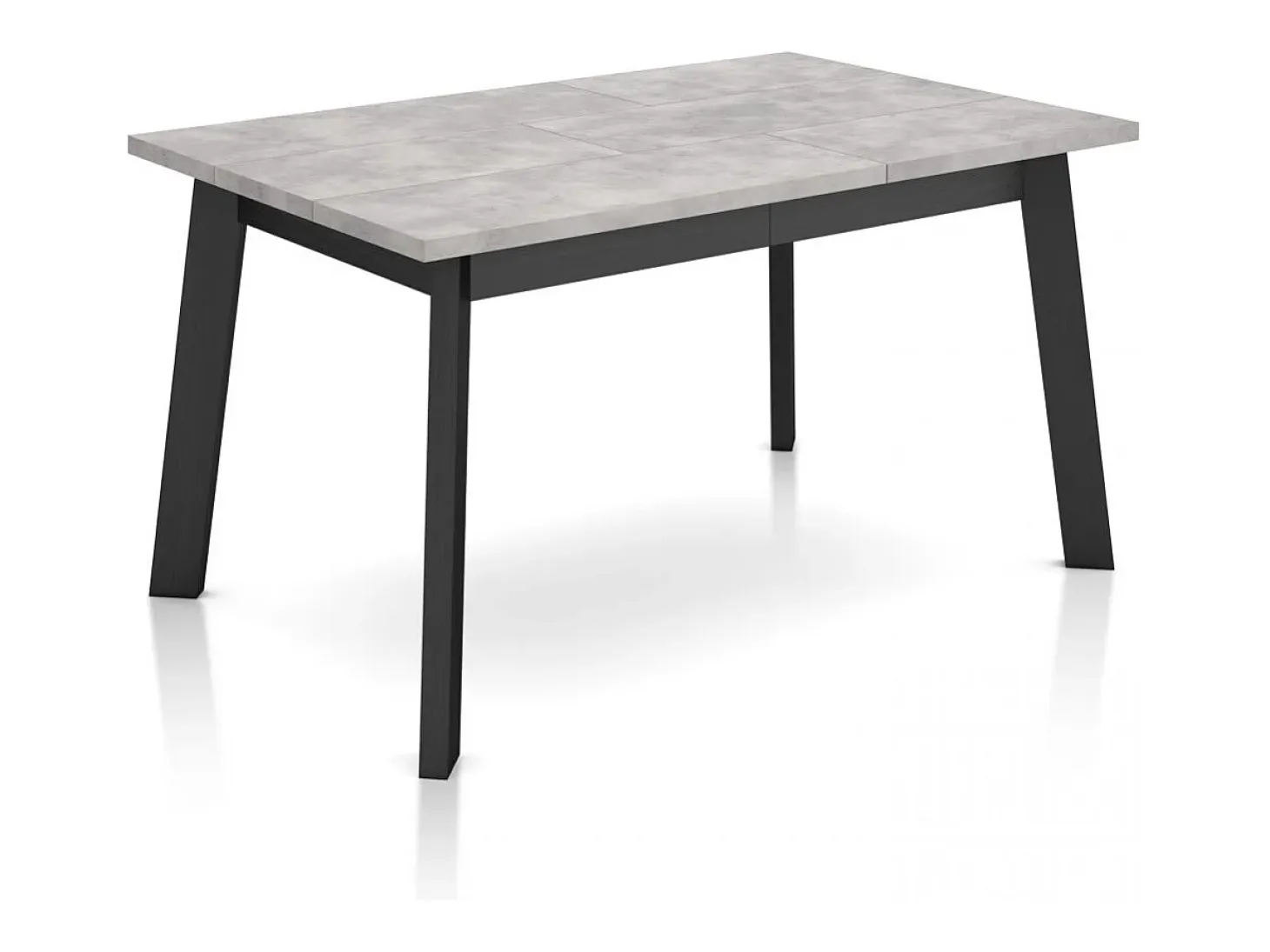 Mesa de comedor Naira 140 Cemento Negro