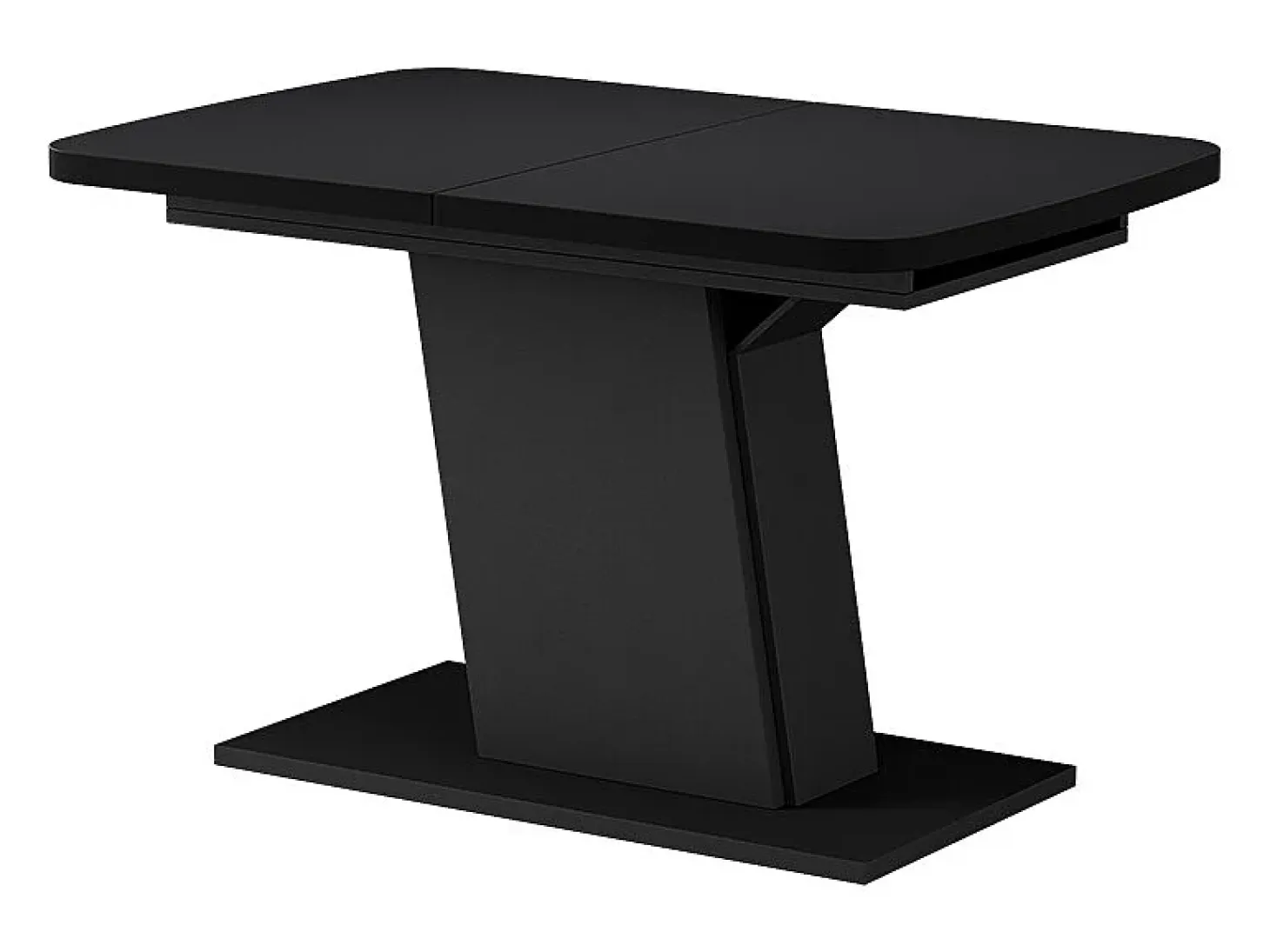 Mesa de comedor negro 120x80x77.3 fenaro