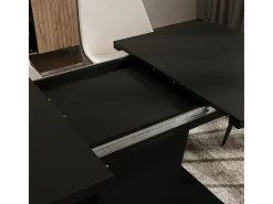 Mesa de comedor negro 120x80x77.3 fenaro