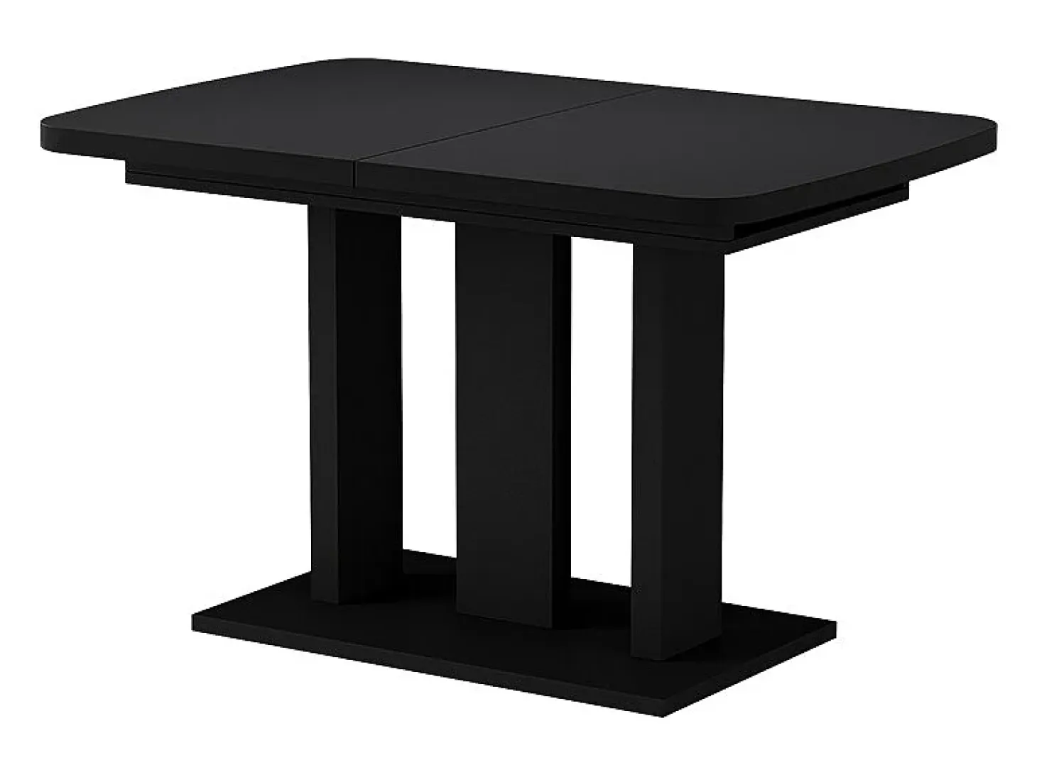 Mesa de comedor negro 120x80x77.3 fenaro