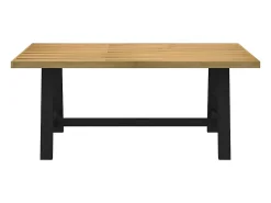 Mesa de comedor NOAIN con patas en forma de A 180x90x75cm pino macizo