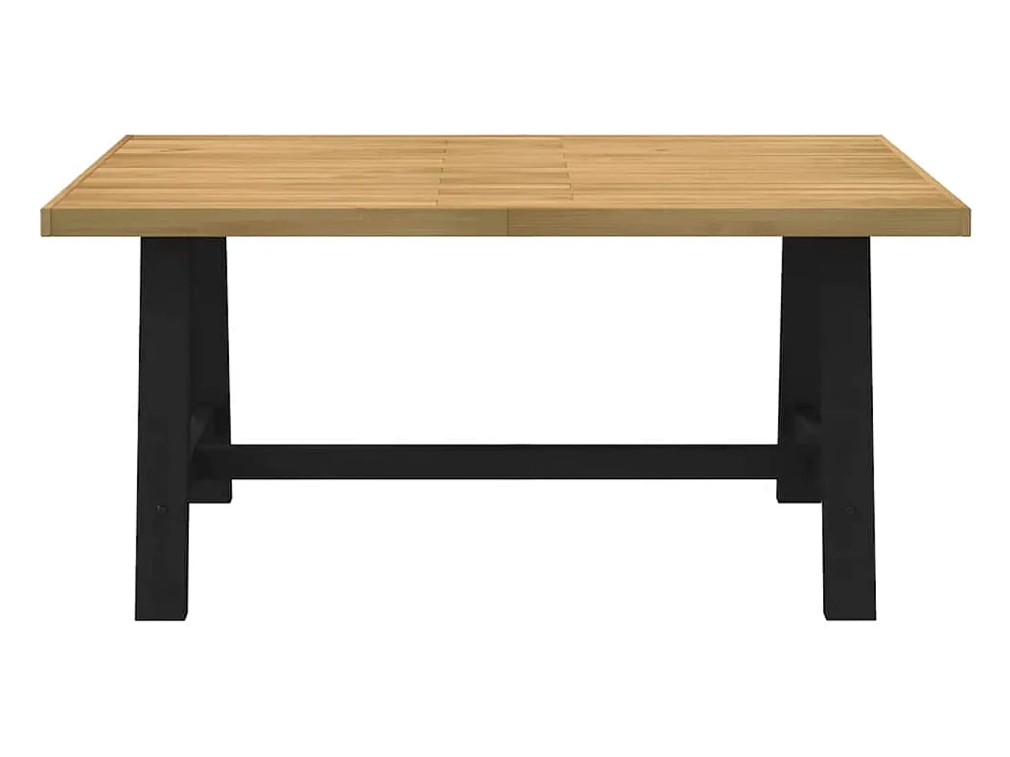 Mesa de comedor NOAIN con patas en forma de A 160x90x75cm pino macizo