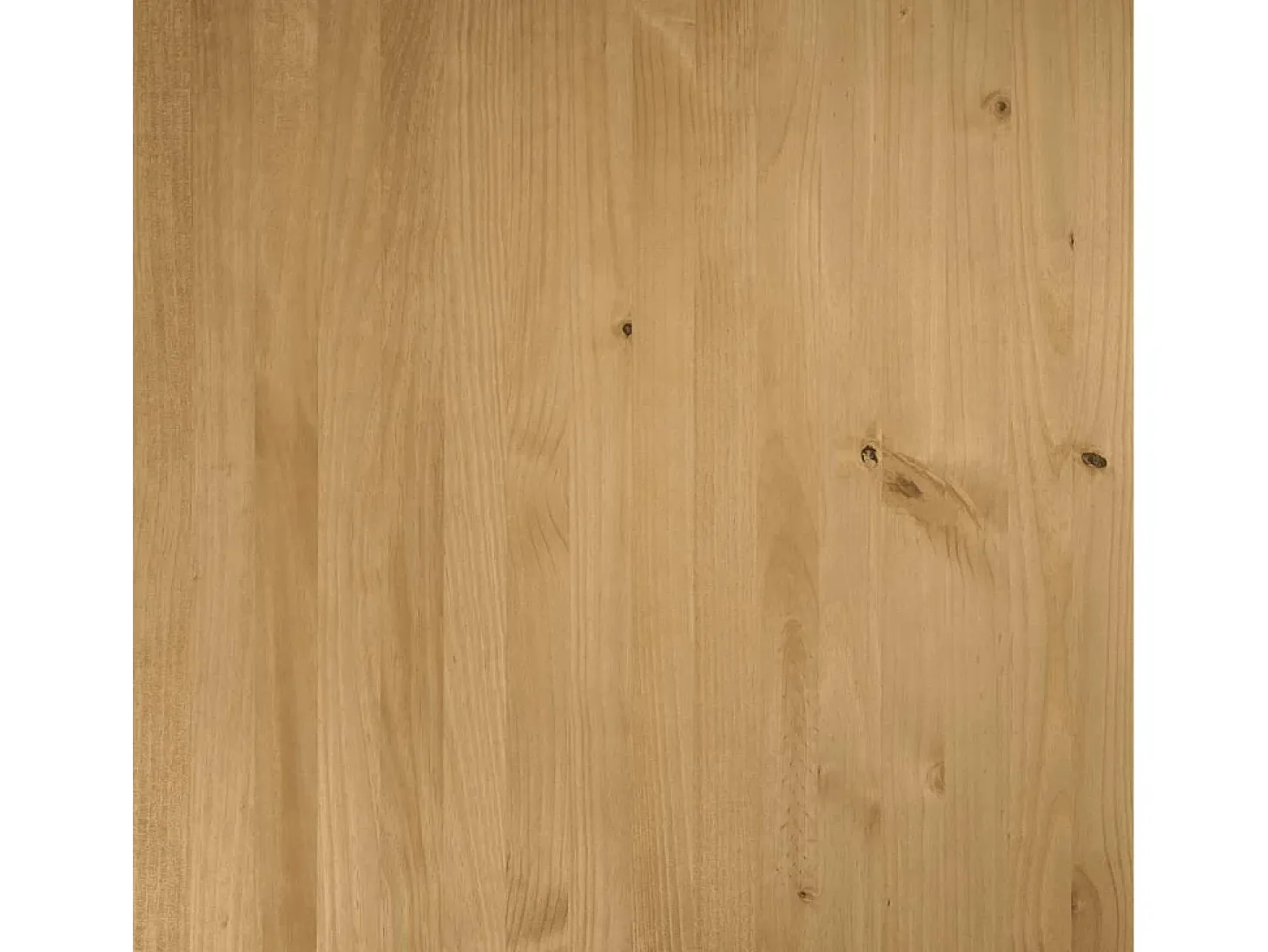 Mesa de comedor "NOAIN" patas U madera maciza pino 180x90x75 cm