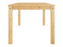 Mesa de comedor Panama madera maciza de pino 180x90x75 cm ES749096