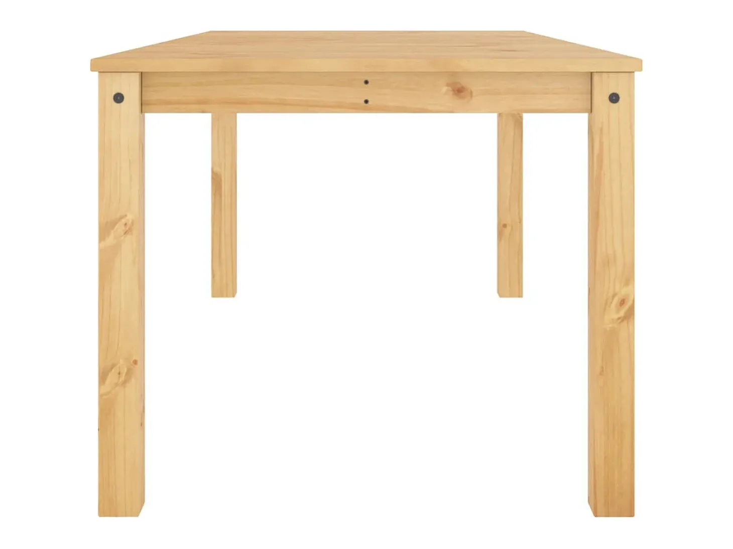 Mesa de comedor Panama madera maciza de pino 180x90x75 cm ES749096
