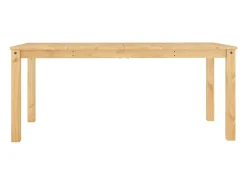 Mesa de comedor Panama madera maciza de pino 180x90x75 cm